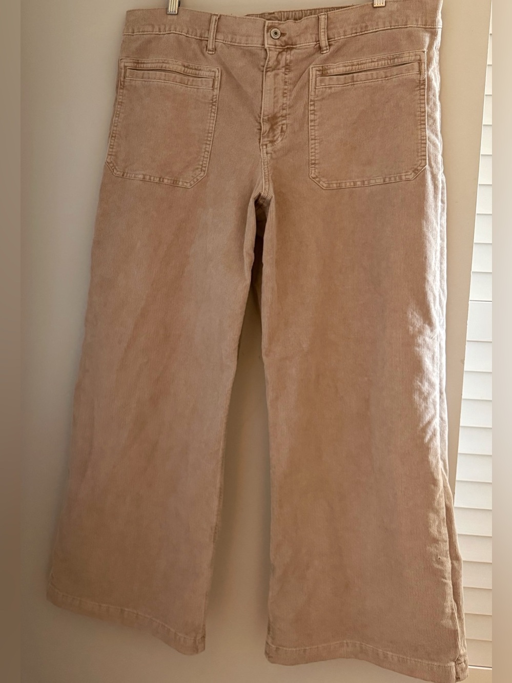American Eagle High Waisted Corduroy Wide Leg Pants